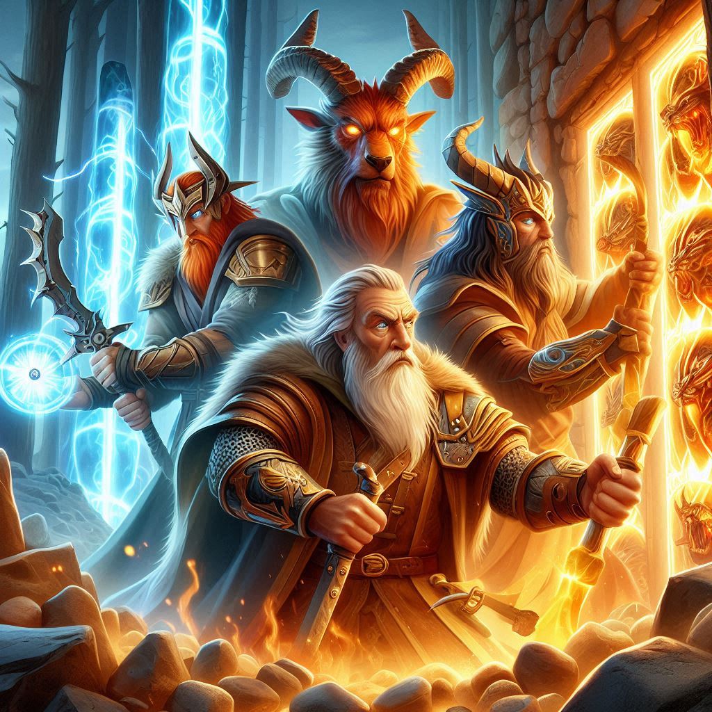 Bentuk Keberuntungan di Forging Wilds!
