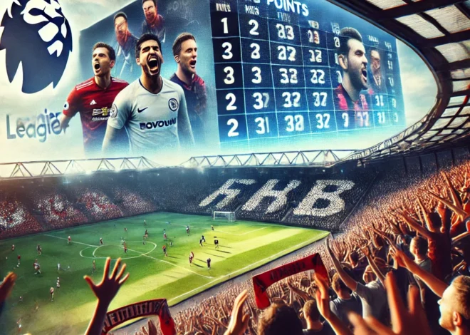 Persaingan Ketat Klasemen Liga Inggris Memanas